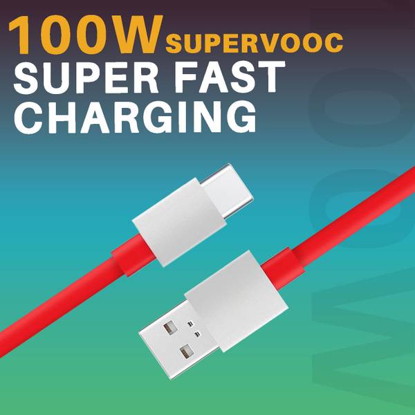 SUFO USB Type C Cable 10 A 1 m 100W\10 A SUPERVOOC SUPER FAST CHARGING CABLE