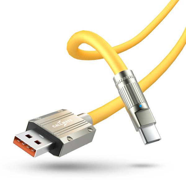 Callmate USB Type C Cable 1 m OD-52W-USB-C-Cable-Yellow