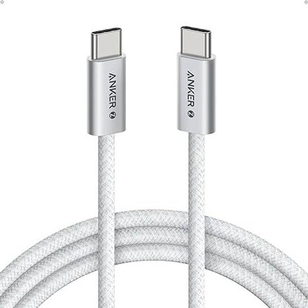 Anker USB Type C Cable 2 m 240W Fast Charging Braided Cable 6ft PD Technology, 480Mbps Data Sync