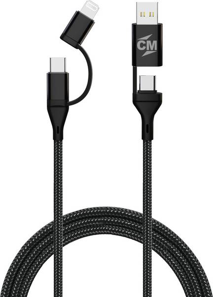 Callmate USB Type C Cable 1 m 4 in 1 USB Type C to Type C Fast Charging Cable for all devices