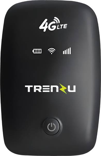 Trenzu 4G LTE WiFi Dongle | 150Mbps Portable Hotspot | Universal SIM Support Data Card
