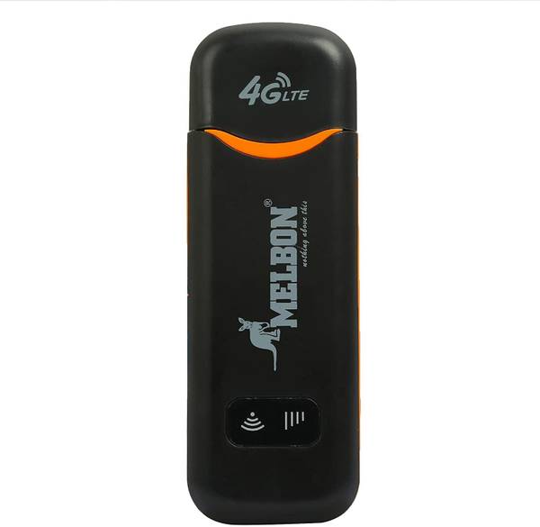 Melbon 4G LTE WiFi Dongle with All SIM 4G,5G Network Support, Plug & Play Sim Insert Data Card