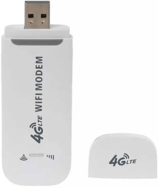 ROCKTECH 4G LTE Wireless WiFi USB Dongle Stick with All SIM Network Support 300 Mbps Data Card ,Calls not Supported