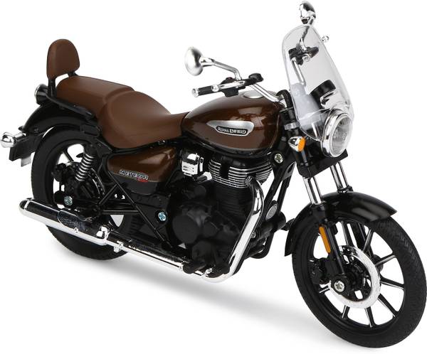 ROYAL ENFIELD Meteor 350 Scale Model 1:12 Bike Miniature Car Hanging Ornament