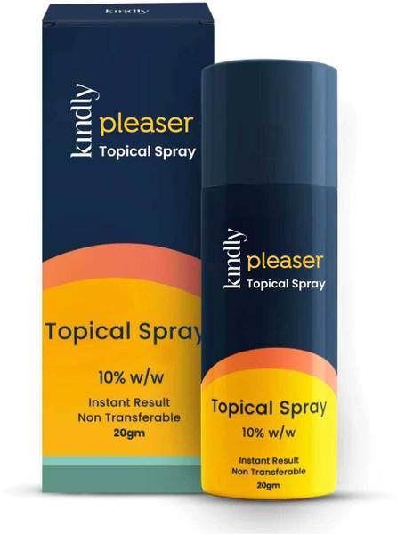 Kindly Health Kindly Health Pleaser Topical Spray | Non-Transferrable Spray For Men|Pack of 1