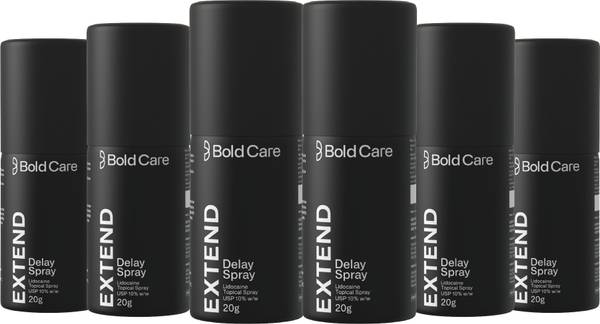 Bold Care Extend Delay Spray for Men -Pack of 6