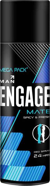 Engage Mate Deo Spray Deodorant Spray - For Men