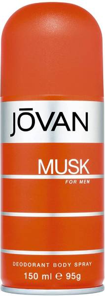Jovan Musk For Men Deodorant Body Spray 95 Gm Deodorant Spray - For Men