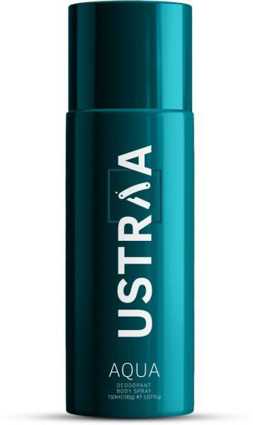 USTRAA AQUA Deodorant Body Spray Deodorant Spray - For Men