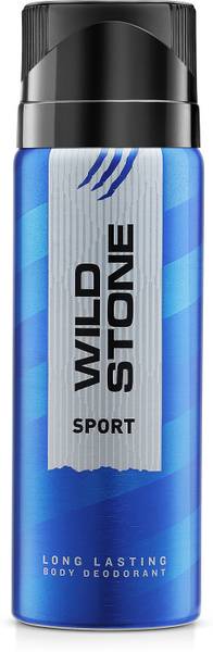 Wild Stone Sport Long Lasting Deodorant for Men | Best For GYM | Perfect Active Lifestyle Body Spray - For Men