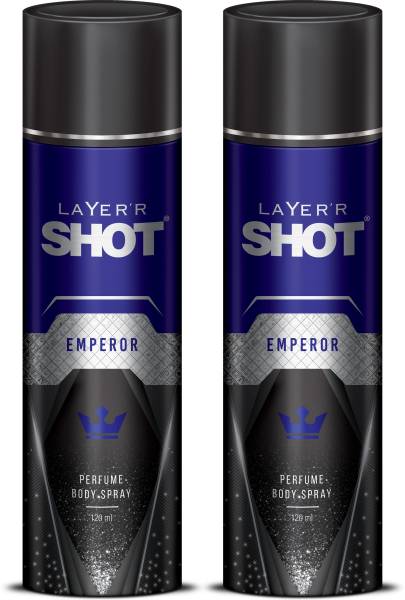 LAYER'R Shot Emperor Deodorant Spray - For Men