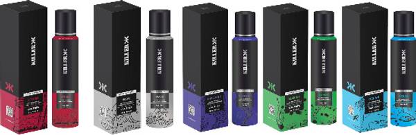KILLER Wave, Storm, Marine, Cyclone, Ocean No Gas Deodorant Body Spray - For Men & Women
