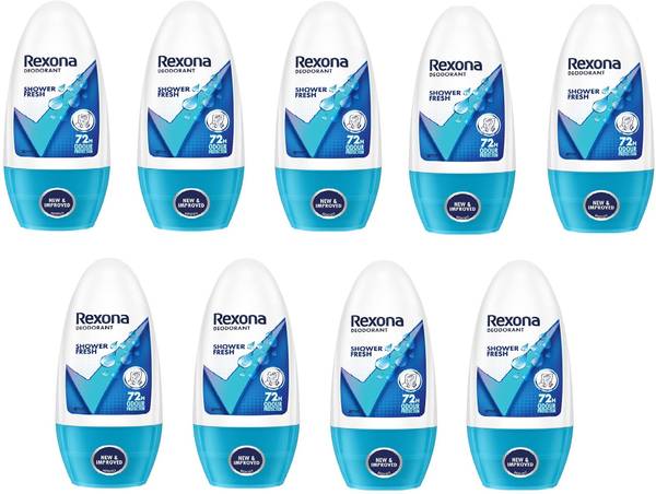 Rexona Deodorant Shower Fresh 72H Odour Protection Deodorant Roll-on - For Men & Women
