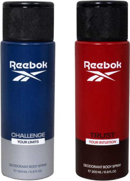 REEBOK Challenge Your Limits And Trust Your Intuition Body Spray - For Men