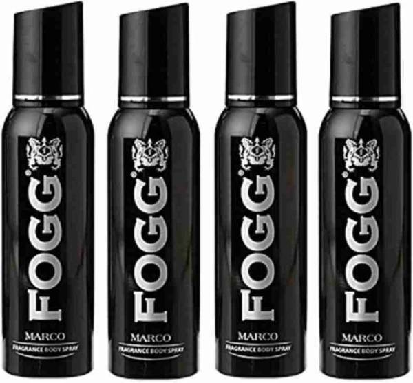 FOGG Marco body spray deodorant for men long lasting no gas deo pack of 4 Deodorant Body Spray - For Men & Women