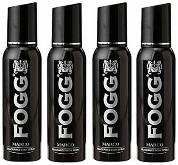 FOGG Marco body spray deodorant for men long lasting no gas deo pack of 4 Deodorant Spray - For Men