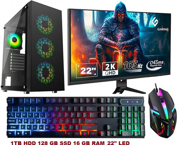 ENTWINO Intel Core i5 (16 GB / 1 TB / Windows 11) Assembled Desktop Computer