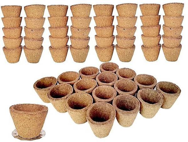 Triveni Desi Gir Cow Dung Empty Sambrani Cups for Pooja 365 Pieces Loban Dhoop