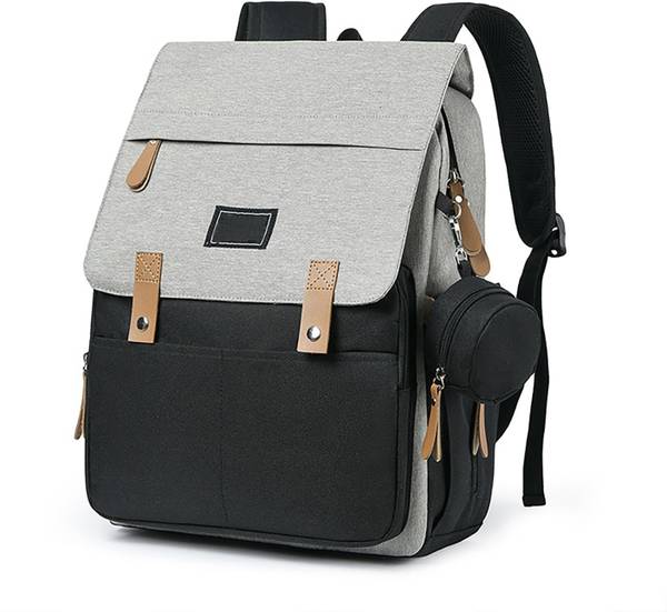 HOUSE OF QUIRK Baby Diaper Bag Durable Baby Nappy Shoulder Bags With Pacifier Case-40X15X35 Cm Diaper Bag