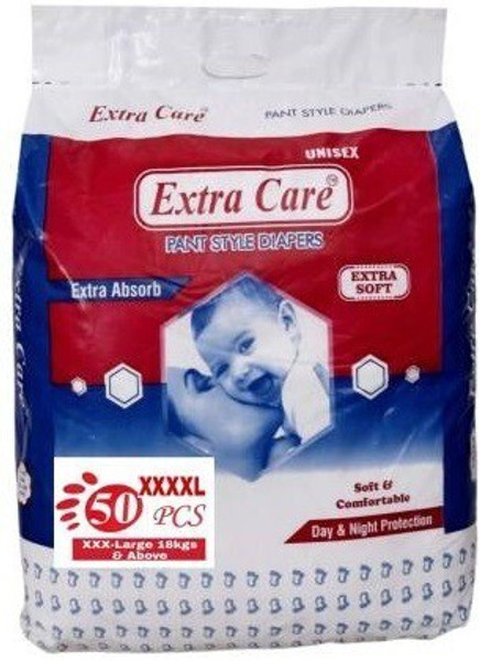 Extra Care Standard - 4XL (50 Pieces) - This is 4XL (XXXXL) size - XXXL