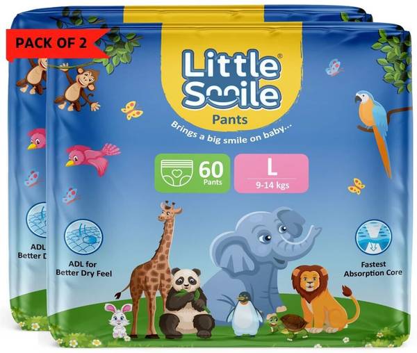 Little Smile Baby Pant Diaper - L