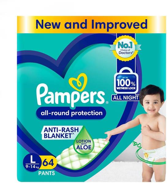 Pampers All round protection Large Size - L