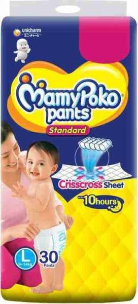 MamyPoko Standard Pant Style Diapers Size L - 30 Pieces - L