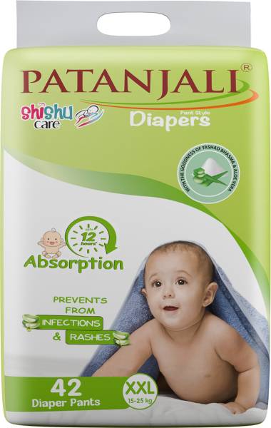 PATANJALI Shishucare Baby Diapers XXL-42 - XXL
