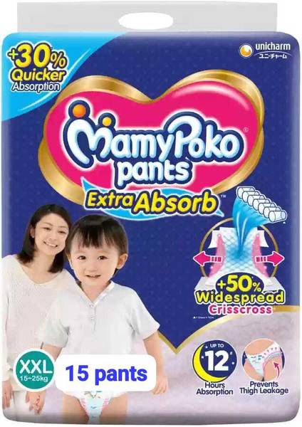 MamyPoko EXTRA ABSORB PANTS XXL 15 G17 XXL Price History