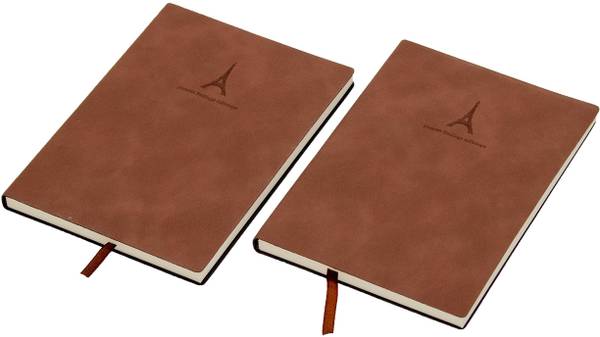 ABTRIX WITH AB Composition Personal Diary Travel Journal Notebook Soft Fine Faux Leather Cover A5 Diary Ruled 192 Pages