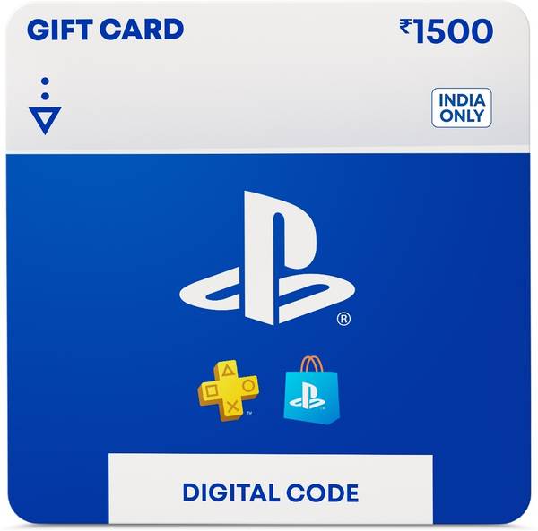 SONY PlayStation Store Gift Card 1500 INR (Email Delivery - Digital Voucher Code)