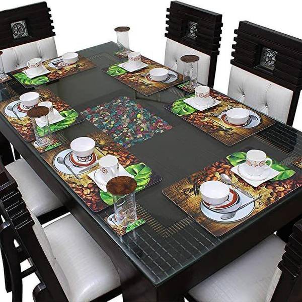 Churuwoodcraft Rosewood ( Sheesham ) Solid Wood 6 Seater Dining Set