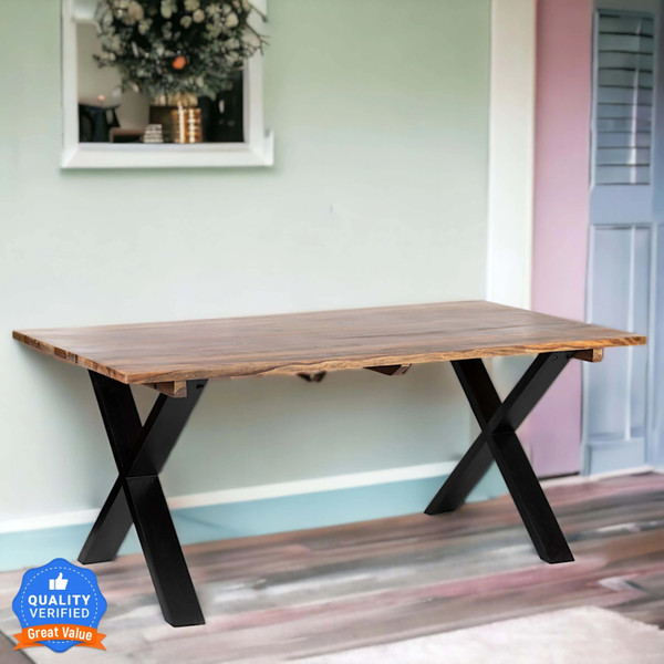 Flipkart Perfect Homes Rosewood ( Sheesham ) Solid Wood 6 Seater Dining Table