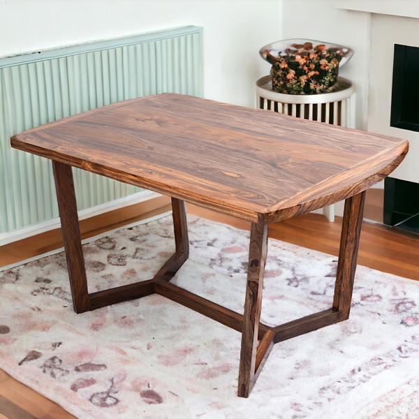 Flipkart Perfect Homes Rosewood ( Sheesham ) Solid Wood 4 Seater Dining Table