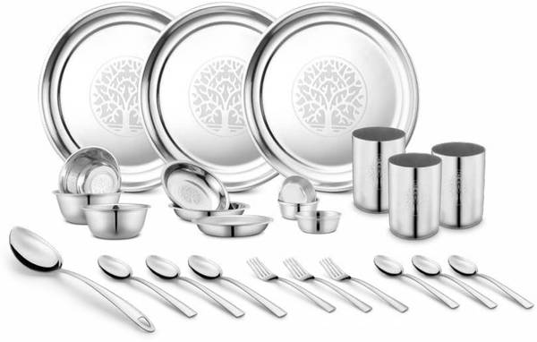 Pigeon Pack of 25 Stainless Steel Dinner Set