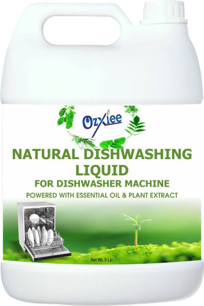 Ozxiee Dishwasher Liquid Gel With Lemon Fragrance, Leaves No Residue, Grease Cleaner Dish Cleaning Gel