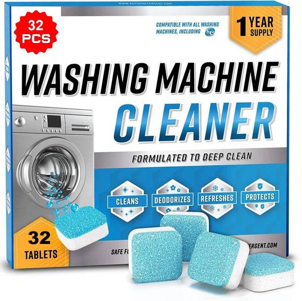 ROLLSTAR High-Quality Washing Machine Deep Cleaner for Front and Top Dishwashing Detergent