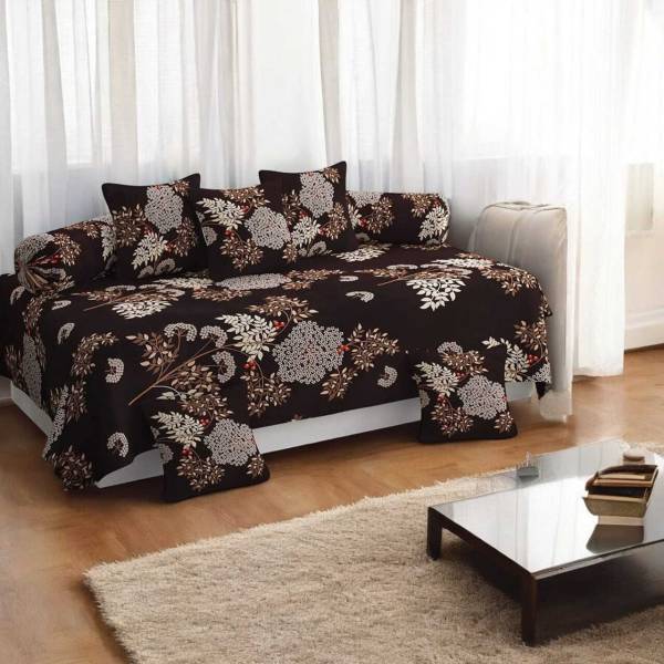 Flipkart SmartBuy Polycotton Abstract Diwan Set