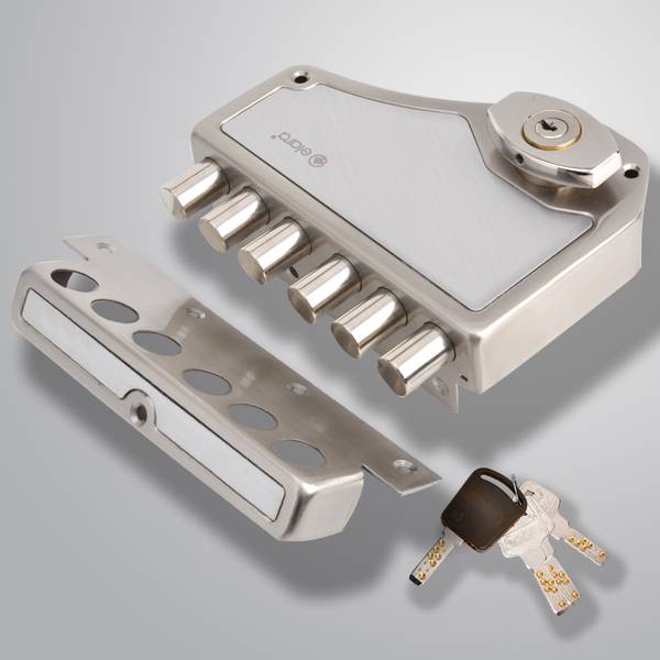 Elara Iron, Brass Glossy Deadbolts