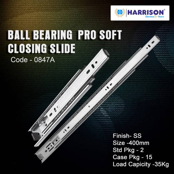 HARRISON Side Mount Full Extension Drawer Slide