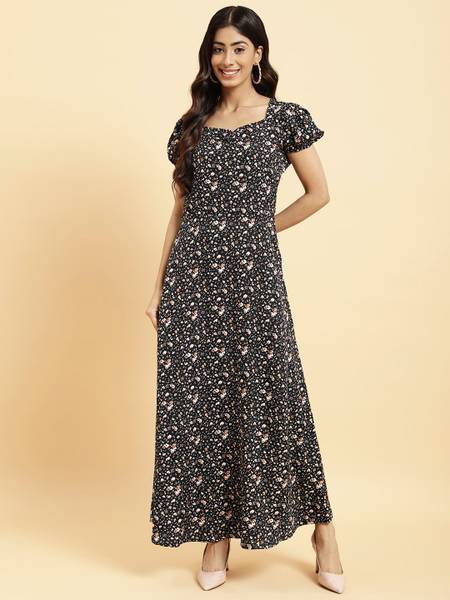 Neesh Women Maxi Multicolor Dress