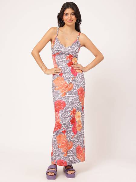 Dressberry Women Maxi White Full Length Dress