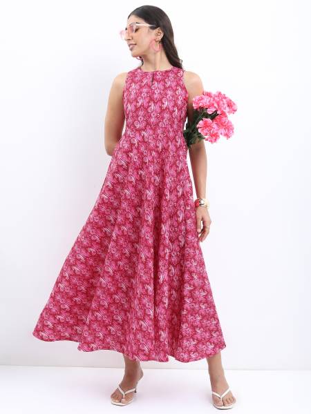 KETCH Women Maxi Pink Dress