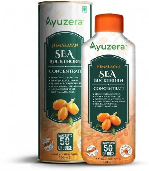Ayuzera Sea Buckthorn Concentrate Juice Super Antioxidant Multivitamin with Omega 3,7 |