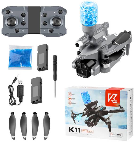 PTCMart K11 8K 3 camera Water Bombs Shoot long range Brushless Drone Obstacle Avoidance Drone