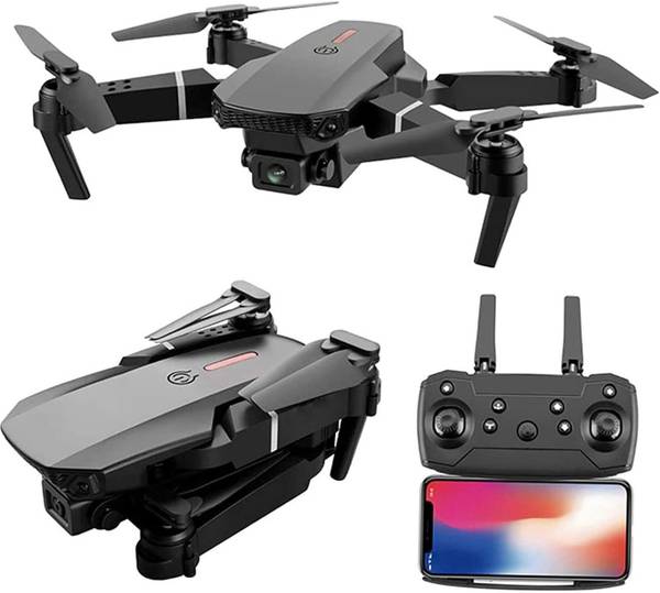 RECTITUDE Foldable Toy Drone with HQ WiFi Camera, Remote for Kids Quadcopter, High-quality Drone