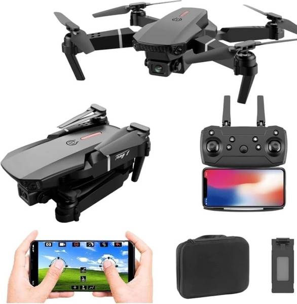 MUGO Remote Control 360 Flip Stunt E88 Pro camera Drone: Soar, Snap, Share Drone Drone