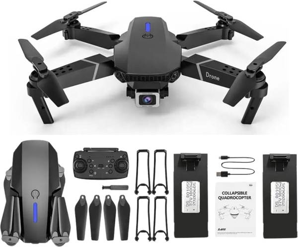 Kidsbuddy New Good Quality Quadcopter E88 WIFI Drone With Wide Angle HD Camera Drone