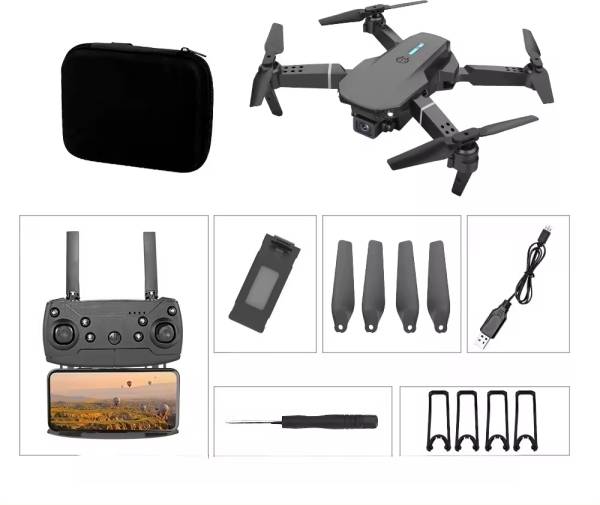 Antman E8 WiFi Camera Remote Control Quadcopter 360 Flip Stunt Drone 2 Batteries Drone