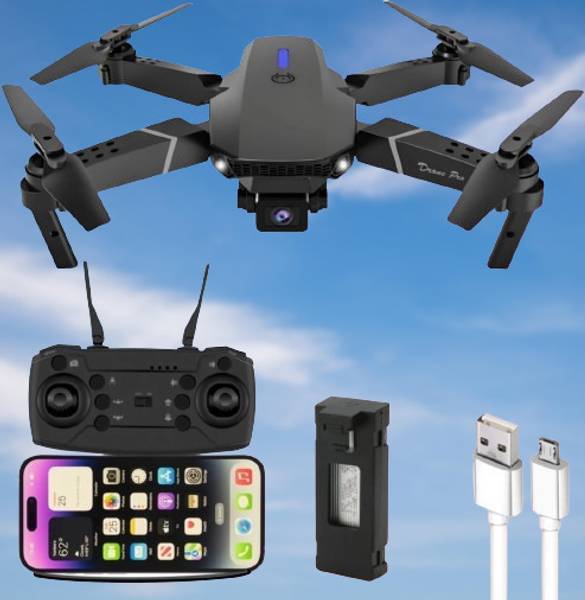 DRONEBOX E88 Drone GPS Folding Brushless RC Drone 25mins 2KM 6K Ultra HD Drone Drone